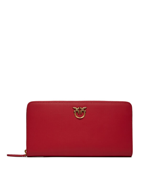 PINKO Портфейл PINKO Ryder Zip Around PE 24 PCPL 100250 A0F1 Червен