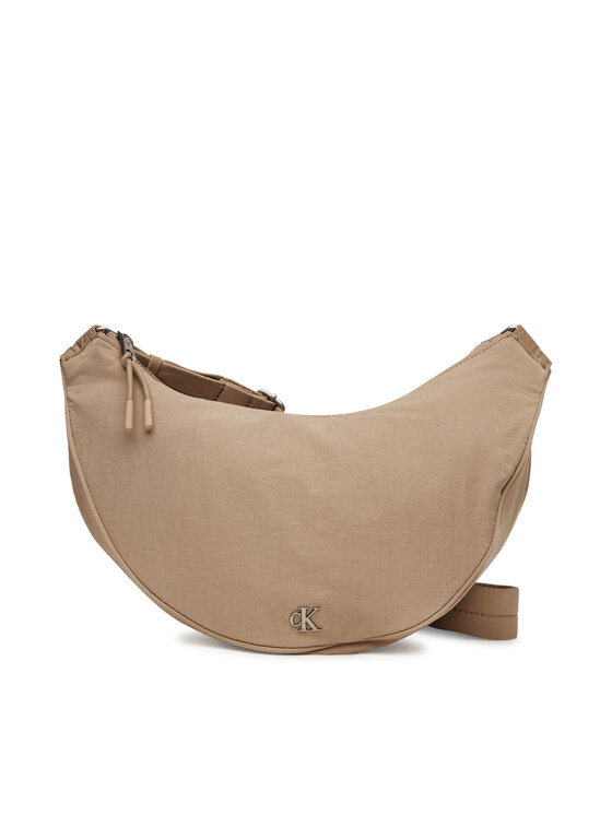 Calvin Klein Jeans Τσάντα Calvin Klein Jeans Luna Nylon Sling Bag LV04K3095G Μπεζ