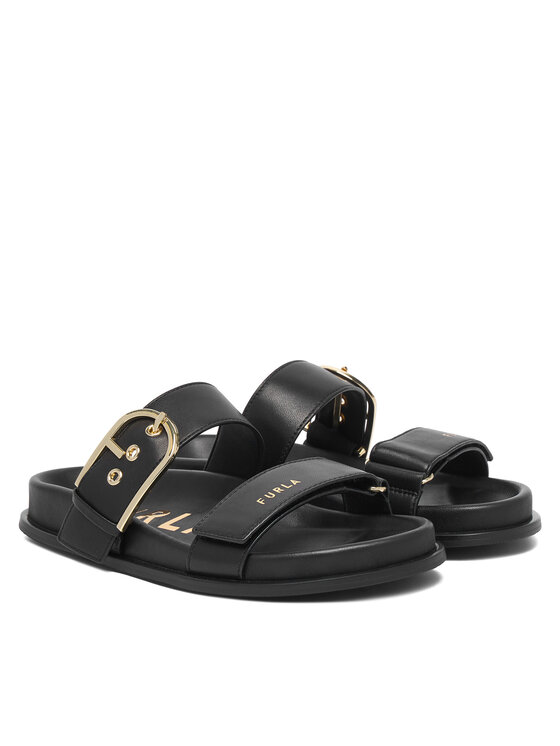 Furla Шльопанці Furla Solea YL56SOE BX4513 CN O6000 Чорний