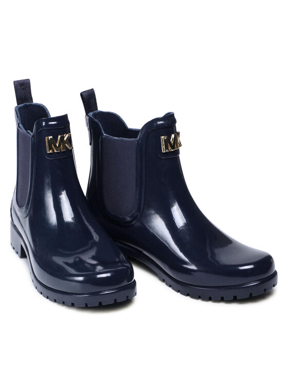 MICHAEL Michael Kors Гумени ботуши MICHAEL Michael Kors Sidney Rainbootie 40F1SDFE5Q Тъмносин