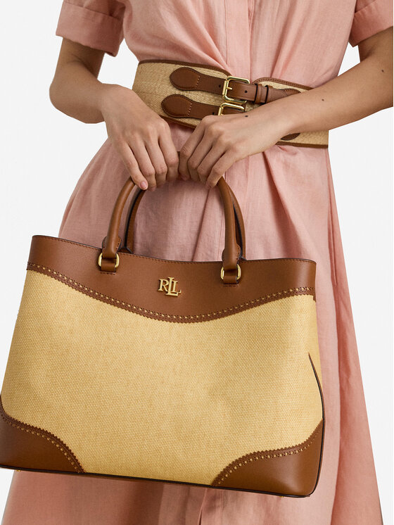 LAUREN RALPH LAUREN Torebka LAUREN RALPH LAUREN 431966776005 Beżowy