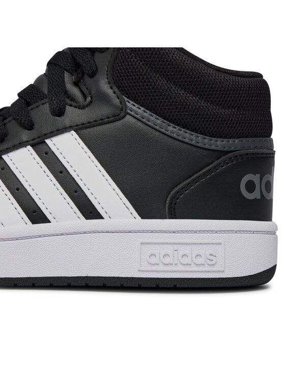 adidas Снікерcи adidas Hoops 3.0 Mid K GW0402 Чорний