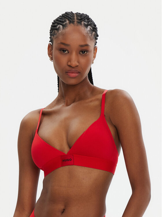HUGO HUGO Bralette melltartó Red Label 50503098 Piros