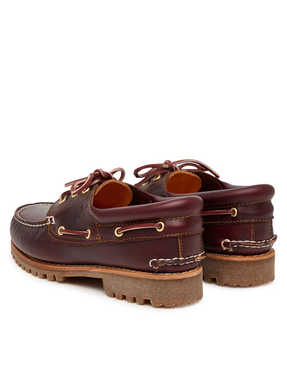 Timberland Мокасини Timberland Authentics Boat 3 Eye Classic TB0500096481 Коричневий