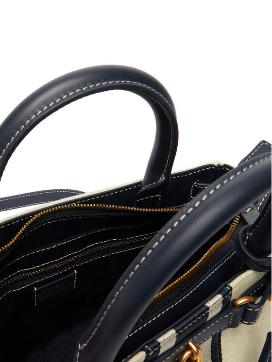 Tommy Hilfiger Geantă Tommy Hilfiger American Icon Mini Tote Canvas AW0AW18543 Colorat