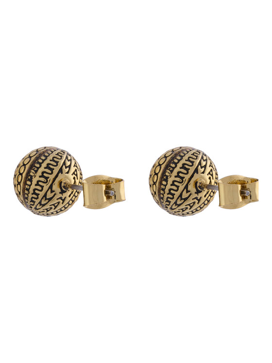 Marc Jacobs Сережки Marc Jacobs The Monogram Stud 2S4JER001J53 Золотий