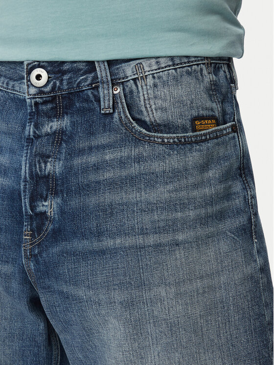 G-STAR G-Star Raw Джинсові шорти Deeggie D28474-E352 Голубий Regular Fit