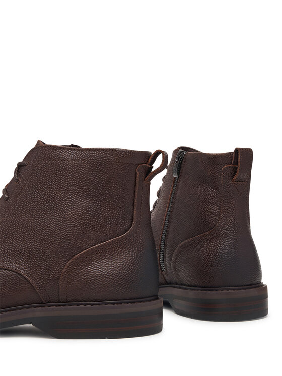 Clarks Зимни обувки Clarks Aldwin 2 Cap 26320119 Кафяв