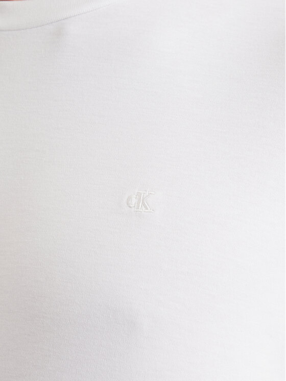 Calvin Klein Calvin Klein Camiseta de manga larga LV04LD227G Blanco Regular Fit