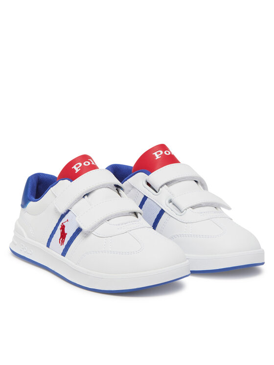 Polo Ralph Lauren Sneakersy Polo Ralph Lauren RL02476104 Biela