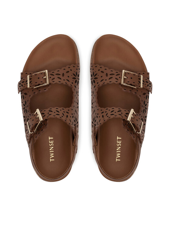 TWINSET Sandale TWINSET 251GCJ046 Maro