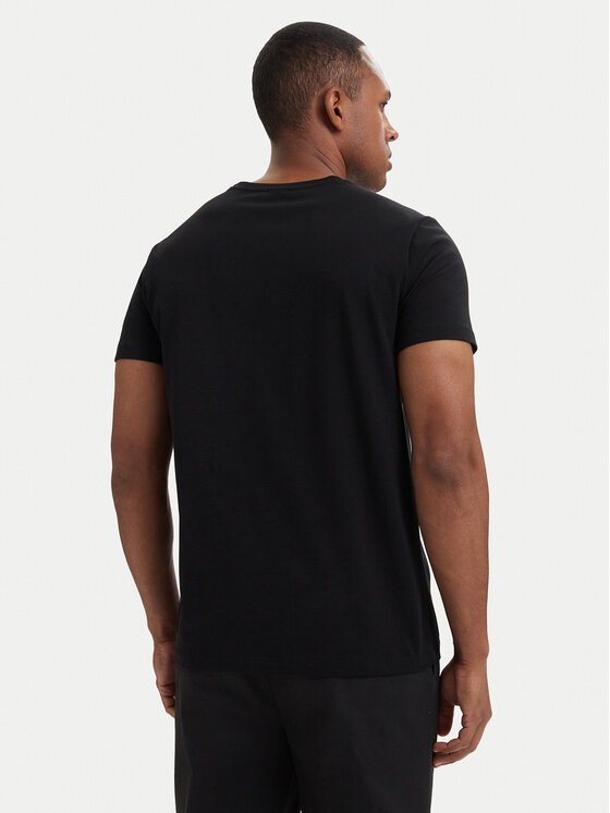 BOSS BOSS Camiseta 50565324 Negro Regular Fit