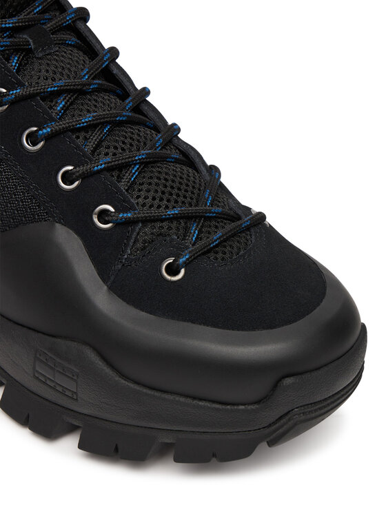 Tommy Jeans Scarpe da trekking Tommy Jeans Tjm Hybrid Boot EM0EM01633 Nero