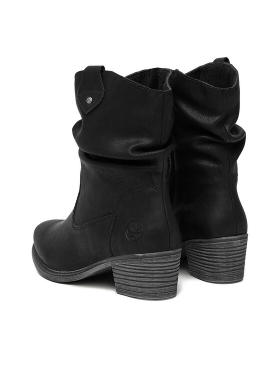 Rieker Cizme și botine cowboy Rieker CEO-73170-00 Negru