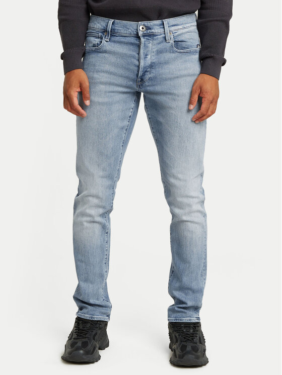 G-STAR G-Star Raw Jeans 3301 51003-D875 Blu Tapered Fit