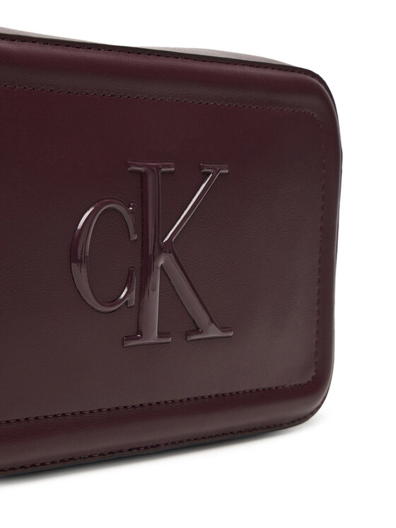 Calvin Klein Τσάντα Calvin Klein Bold Ck Camera Bag LV04F3220G Μπορντό