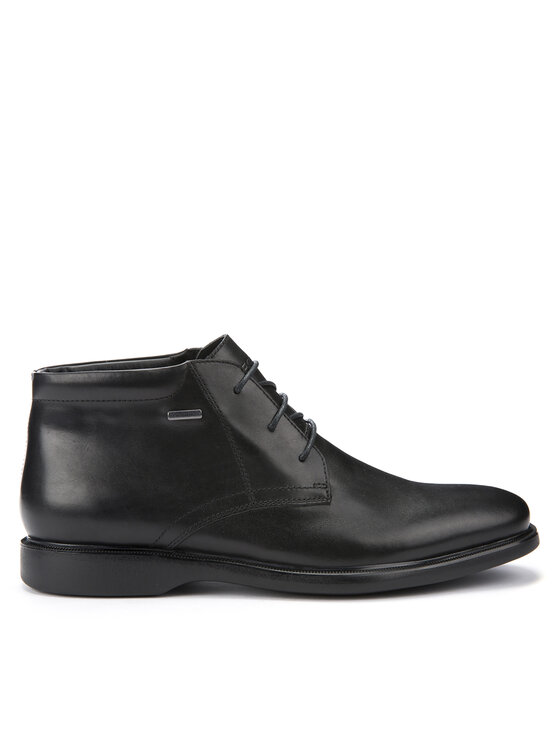 Geox Gležnjarji Geox U Brayden 2Fit Abx D U54N1D 00043 C9999 Črna