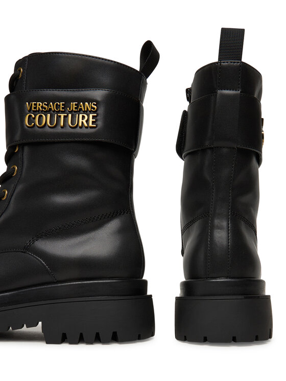 Versace Jeans Couture Šnurovacia obuv Versace Jeans Couture 79VA3S64 Čierna