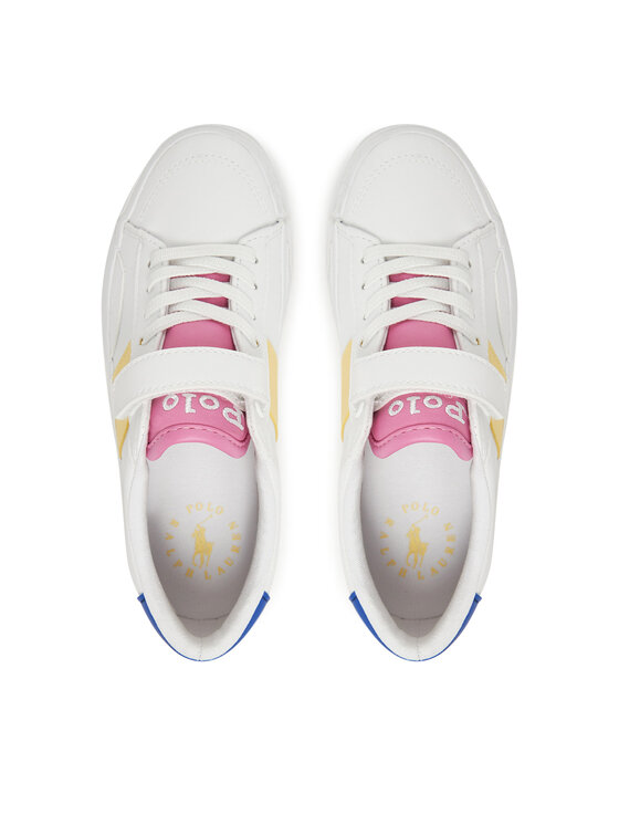 Polo Ralph Lauren Снікерcи Polo Ralph Lauren Ryley Ps RL02450101 Білий