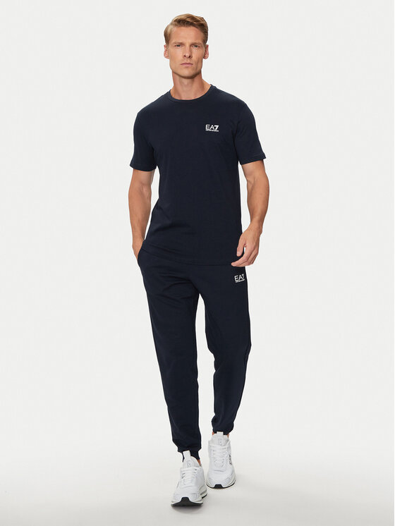 EA7 Emporio Armani EA7 Emporio Armani Футболка 8NPT25 PJVPZ 1562 Cиній Regular Fit