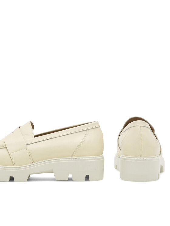 Badura Loafersy Badura AMANTEA-E23-28180NAP Beżowy