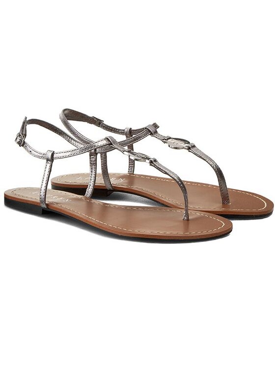 LAUREN RALPH LAUREN Джапанки LAUREN RALPH LAUREN Aimon N89 Q0351 RDJW5 A112N Сребрист