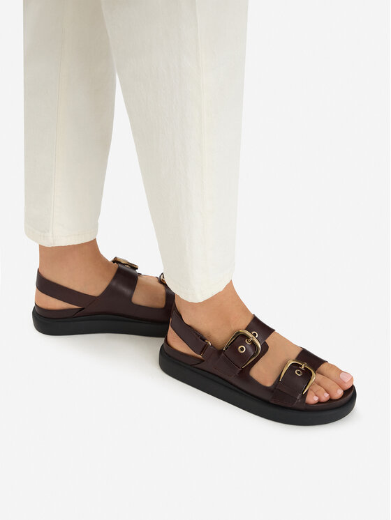 Clarks Босоніжки Clarks Aristella Bay 26185806 Коричневий