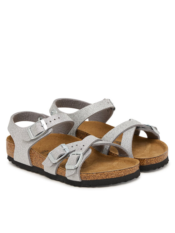 Birkenstock Босоніжки Birkenstock Kumba 1030536 S Срібний