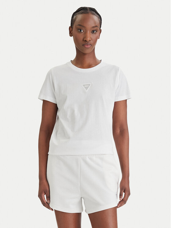 Guess Guess Póló W6GI10 K3025 Fehér Regular Fit