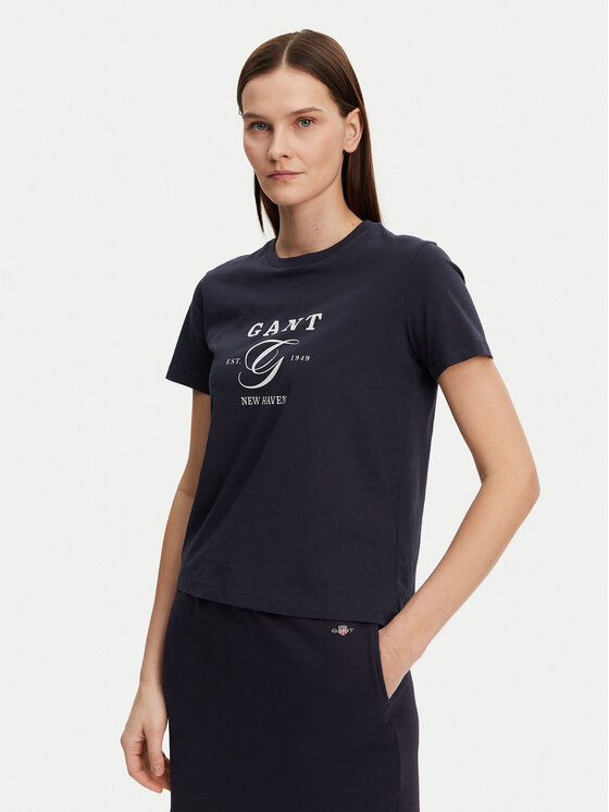 Gant Gant T-shirt 4200563 Blu scuro Regular Fit