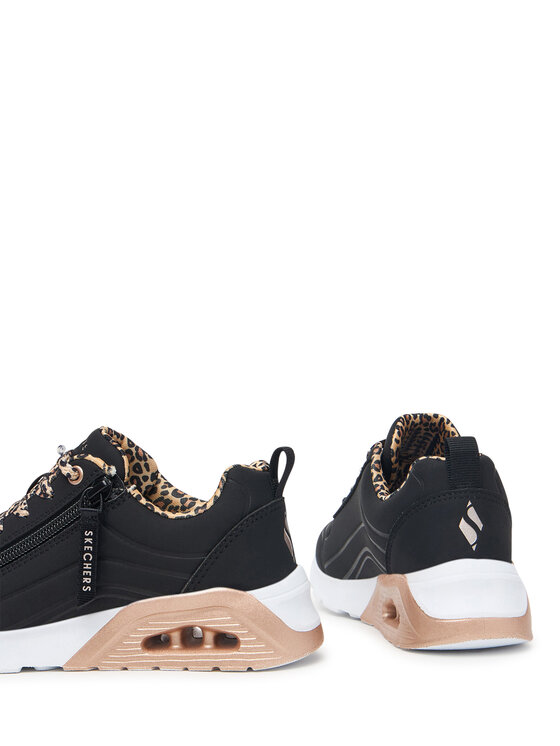 Skechers Sneakers Skechers UNO Lite 2.0 - Leopard Stride 310708L/BLK Negru