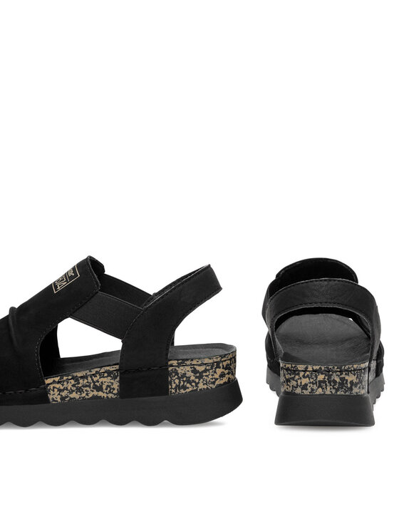 Rieker Σανδάλια Rieker 64463-01 Μαύρο