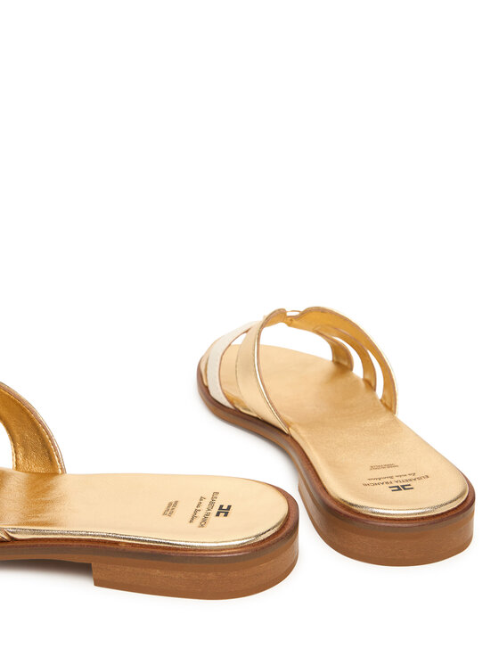 Elisabetta Franchi Шльопанці Elisabetta Franchi F4A2-E0558-1735 D Золотий
