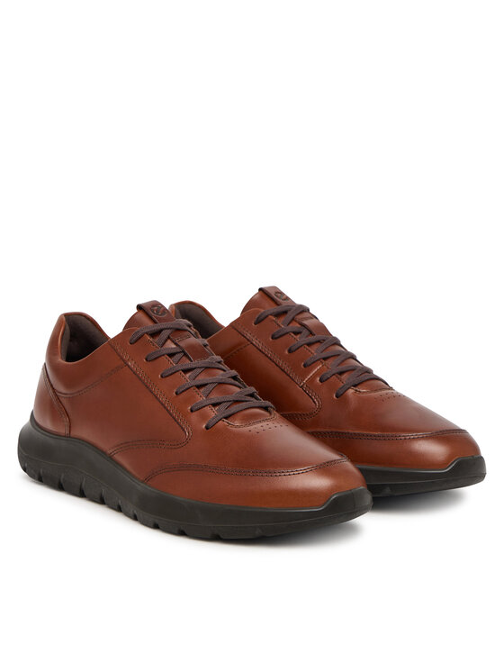 ECCO Poltopánky ECCO City Stride 57181401014 Hnedá