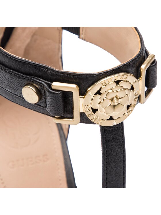 Guess Босоніжки Guess Tiffy FL5TIF LEA03 Чорний