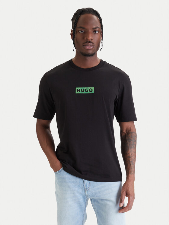 HUGO HUGO Camiseta Nufotee 50560048 Negro Regular Fit