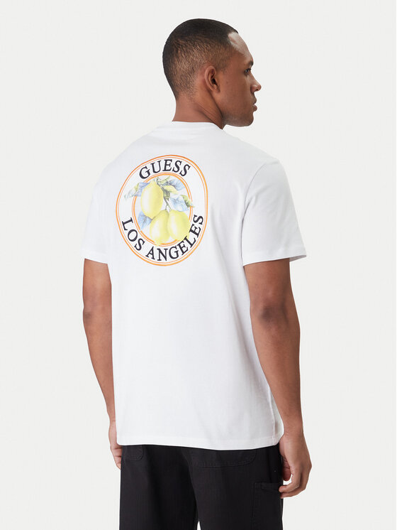 Guess Guess Camiseta M6GI19 K3051 Blanco Reglan Fit