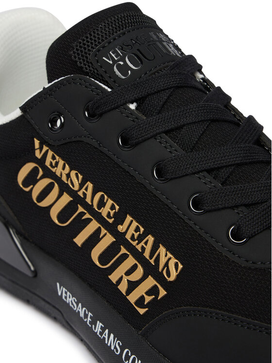 Versace Jeans Couture Снікерcи Versace Jeans Couture 80YA3SA5 Чорний