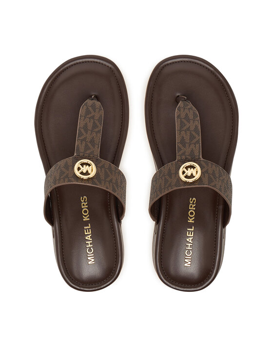 MICHAEL Michael Kors В'єтнамки MICHAEL Michael Kors Koya Flip Flap 40R6KOFA2B Коричневий