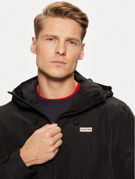 Hunter Hunter Átmeneti kabát Trevor HARM0030242 Fekete Regular Fit