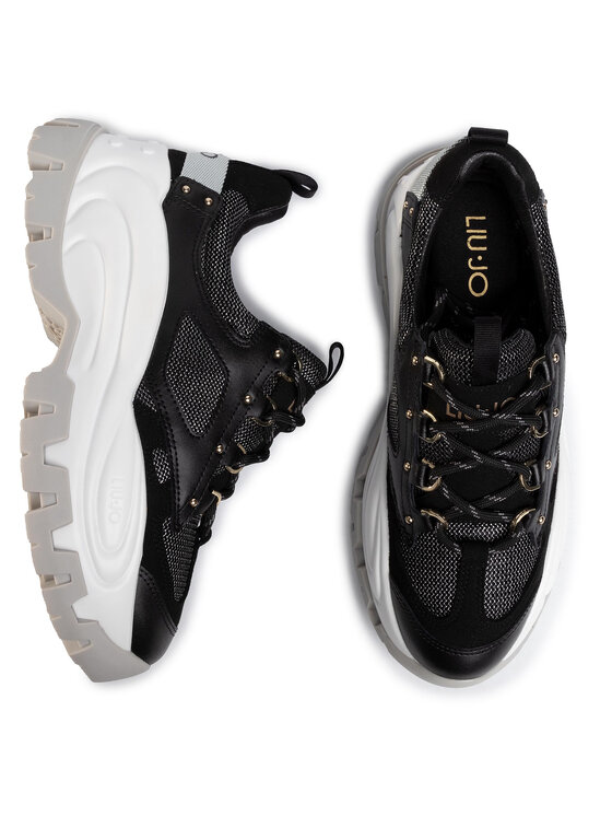 Liu Jo Sneakersy Liu Jo Wave 01 BA0023 TX092 Czarny