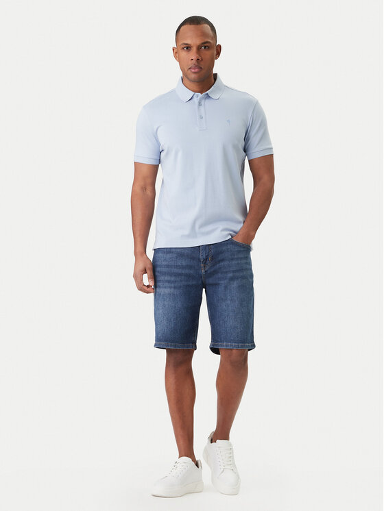 JOOP! JOOP! Polo Primo 30046975 Celeste Modern Fit