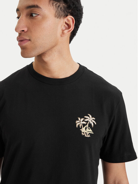 Quiksilver Quiksilver Camiseta Evo Learning From Nature EQYZT08265 Negro Regular Fit