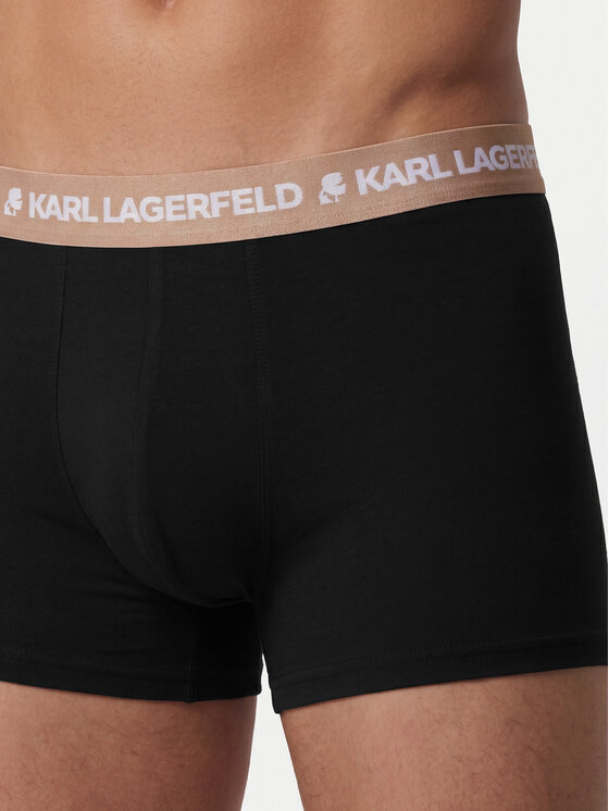 KARL LAGERFELD KARL LAGERFELD Conjunto de calzoncillos boxer A1M47021 Negro