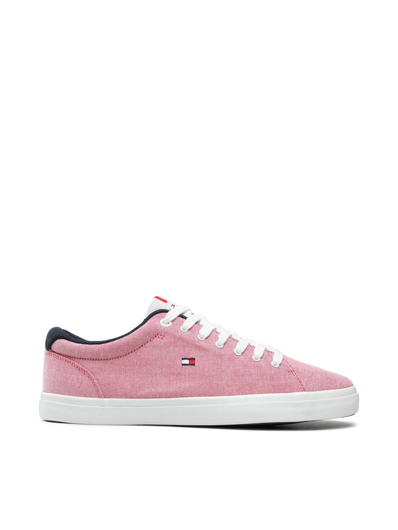 Tommy Hilfiger Teniși Tommy Hilfiger Essential Chambray Vulcanized FM0FM03472 Roșu