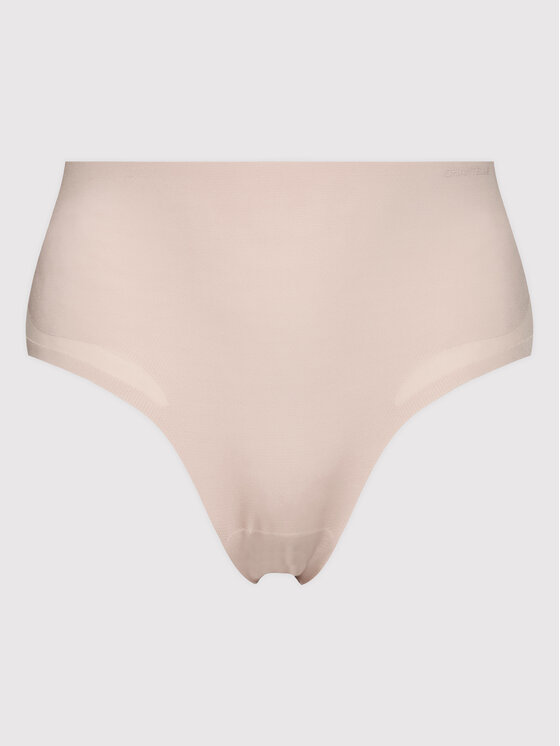 Chantelle Chantelle Класичні труси з високою талією Pure Light C10M80 Бежевий