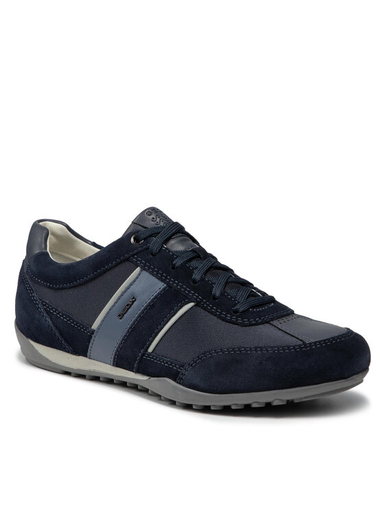 Geox Sneakersy Geox U Wells C U52T5C 02211 C4021 Granatowy