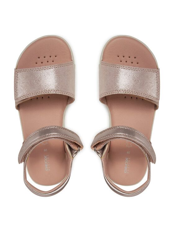 Geox Sandály Geox J Sandal Haiti Girl J028ZA 0MANF C8172 S Růžová