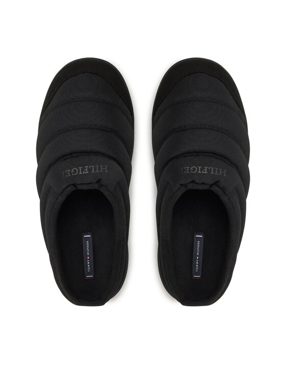 Tommy Hilfiger Pantofole Tommy Hilfiger FM0FM05158 Nero