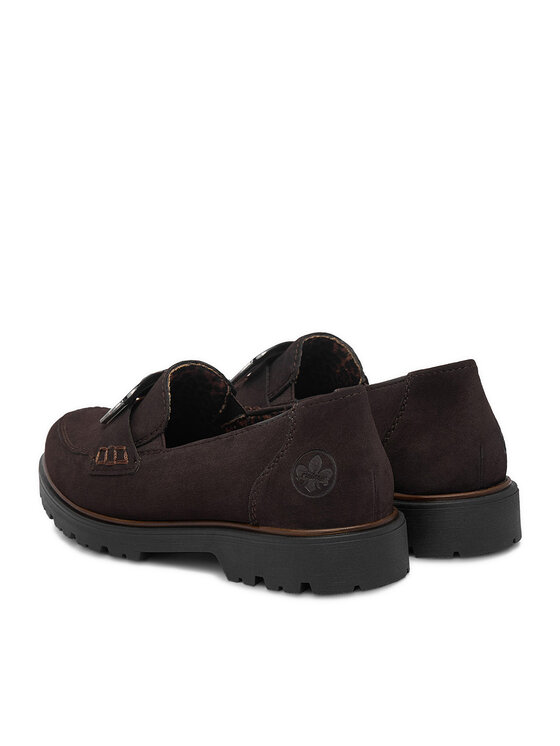 Rieker Loafers Rieker CEO-45553-25 Tmavo hnedá